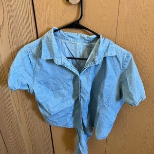American apparel crop top